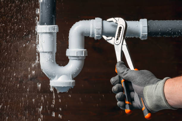 Professional Drain Cleaning technician working in Shelton, WA